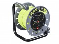 Masterplug PRO-XT Open Cable Reel 240V 13A 4-Socket 25m £32.99 The Masterplug Pro-xt Open Cable Reel Is Is Lightweight And Sturdy. This Portable Cable Reel Has Four Shuttered Sockets, Led Indicator, Integrated Power Switch And A Safety Thermal Cut-out For Protect