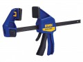 IRWIN Quick-Grip Quick-Change Bar Clamp 300mm (12in) Single £15.99 The Irwin Quick-grip® Quick-change™ Bar Clamps Can Be Converted From A Clamp To Spreader In Seconds, With A Clamping Hold Load Of 136kg. The Lockable Swivel Jaw Enables Uneven Surfaces To Be
