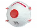 Scan Moulded Disposable Valved Masks (Pack of 2) FFP3 £8.79 These Scan Fpp3 Premier Valved Disposable Masks Are Designed To Cover The Nose, Mouth And Chin. The Construction Is Made Of The Filter Material Itself, And The Exhalation Valve Makes Breathing Easier.