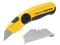Stanley FatMax Fixed Blade Utility Knife £12.79 The Stanley 10-780 fixed Blade Knife Comes With 5 New Fatmax Blades. It Has A Magnetic Nose Which Stops The Blade From Falling Out For Easier Changing. Blade Clamp For Heavy-duty Applications And