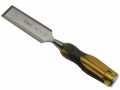 Stanley FatMax® Thru Tang Chisel 35mm    0-16-264 £20.69 The Stanley Fatmax Thru Tang Bevel Edge Chisels Have An Ergonomic Handle Design Incorporating A Shatterproof Polymer Handle. The Ergonomic Soft Grip Longer Handle Is Useful For Maximum Control, Feels 