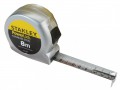 Stanley Powerlock Stainless Steel Tape 8m £28.69 The Stanley Powerlock® Tape Has A Stainless Steel Blade And Spring For Toughness, Durabililty And Resistance To Rust And Corrosion. The Blade Has A Nylon Coating With Metric Graduations Both Sides
