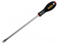 Stanley FatMax Screwdriver Flared 12.0mm x 250mm £11.79 The Stanley Fatmax® Screwdriver Sets Have A Chrome Vanadium Steel Bar Allows High Torque And Reduces The Risk Of Tip Breakage, And The Handle Is Moulded Directly To The Shaft For A Virtually Unbre