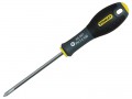 Stanley FatMax Screwdriver Phillips 1 x 100mm £5.89 The Stanley Fatmax® Phillips Tip Screwdrivers Have A Chrome Vanadium Steel Bar Which Allows High Torque And Reduces The Risk Of Tip Breakage, And The Handle Is Moulded Directly To The Shaft For A 