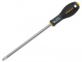 Stanley FatMax Screwdriver Phillips 4 x 200mm £11.89 The Stanley Fatmax® Phillips Tip Screwdrivers Have A Chrome Vanadium Steel Bar Which Allows High Torque And Reduces The Risk Of Tip Breakage, And The Handle Is Moulded Directly To The Shaft For A 