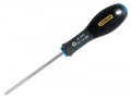 Stanley FatMax Screwdriver Pozi Pz1 x 100mm £5.99 The Stanley Fatmax® Pozidriv Tip Screwdrivers Have A Chrome Vanadium Steel Bar Which Allows High Torque And Reduces The Risk Of Tip Breakage, And The Handle Is Moulded Directly To The Shaft For A 