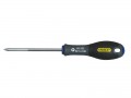 Stanley FatMax Screwdriver Pozi Pz1 x 250mm £7.49 The Stanley Fatmax® Pozidriv Tip Screwdrivers Have A Chrome Vanadium Steel Bar Which Allows High Torque And Reduces The Risk Of Tip Breakage, And The Handle Is Moulded Directly To The Shaft For A 