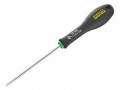 Stanley FatMax Screwdriver Torx Tt20 x 100mm £7.49 The Stanley Fatmax® Tamper-proof Torx Tip Screwdrivers Have A Chrome Vanadium Steel Bar Which Allows High Torque And Reduces The Risk Of Tip Breakage, And The Handle Is Moulded Directly To The Sha