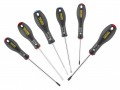 Stanley Fatmax Screwdriver Set  Parallel / Flared / Pozi 6 Piece £30.49 The Stanley Fatmax® Screwdriver Sets Have A Chrome Vanadium Steel Bar Allows High Torque And Reduces The Risk Of Tip Breakage And The Handle Is Moulded Directly To Shaft For A Virtually Unbreakabl