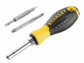 Stanley 6 Way Screwdriver    0 68 012 £5.49 Stanley 6 Way Screwdriver    0 68 012

The Stanley 6 Way Screwdriver Has A Soft-grip Rubber Handle With Diamond Texture For A Firm Comfortable Grip. Built-in Bolster For Additional Turning