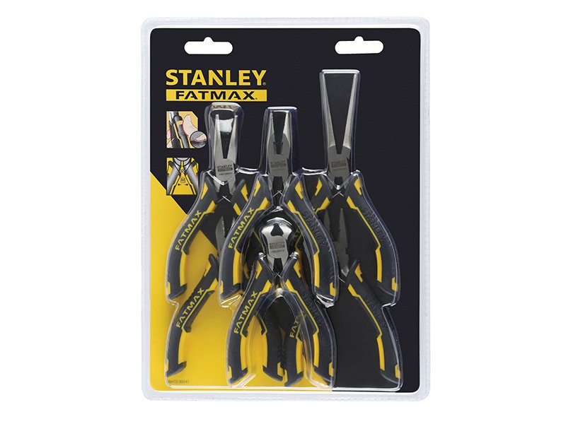 Stanley Pliers Set, Mini, 6 Piece