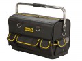 Stanley Tools FatMax Double Sided Plumbers Bag £64.99 The Stanley Fatmax® Double Sided Plumbers Bag Conveniently Opens Up To A Full Workstation. Its Double Side Opening Enables Separation Of Materials And Tools. It Offers Ideal Fit And Protection For