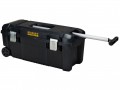 Stanley Tools FatMax® Structural Foam Toolbox With Telescopic Handle £52.49 The Stanley Tools Fatmax® Structural Foam Toolbox Is Fitted With Wheels And A Soft Grip Telescopic Handle, Making It Ideal For Transporting Heavier Loads On The Job. It Is Constructed Of 4mm Struc