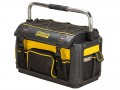 Stanley Tools FatMax  Plastic Fabric Open Tote Cw Cover 490 x 280 x 310mm £57.99 This Stanley Fatmax® Plastic Fabric Open Tote Has A Strong Injected Polypropylene Frame That Gives The Bag A Strong And Rigid Structure. It Is Made From Tough 600 Denier And Ballistic Nylon Fabric