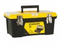 Stanley Jumbo Toolbox 16in + Tray 1-92-905 £18.49 Stanley Jumbo Toolbox 16in + Tray 1-92-905
 


Ideal For Transporting And Storing Multiple Tools

2 Removable Organisers For Storing Small Parts

Metal Latches For Secure Locking Of Toolb