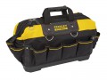 Stanley FatMax Technician Bag 18 inch £34.99 The Stanley Fatmax® Tool Bag Offers Maximum Tool Protection Thanks To Its Rigid And Waterproof Plastic Bottom. An Ergonomic Rubber Grip Carry Handle And Heavy-duty Shoulder Strap Make Lifting More