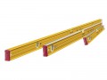 Stabila 96-2 Spirit Level Pack 60cm + 120cm + 180cm £149.95 Please Be Aware The 180cm Level Does Not Have A Milled Edge
Stabila 96-2 Extra Strong Double Plumb Ribbed Box Section Levels Are Made From An Extra Strong Light Metal Rectangular Profile With Gripp
