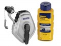 IRWIN Strait-Line HPP Chalk Reel Set 30m & Blue 113g Chalk £9.99 Irwin Strait-line Hpp Chalk Reel Set 30m & Blue 113g Chalk
This Irwin Strait-line Chalk Reel Has The Following Features;
Gear Ratio 6:1 For Faster Line Retraction.
Larger Aggressive Hoo