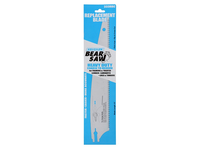 Vaughan 333RBC Bear Pull Saw Blade For BS333C at D M Tools