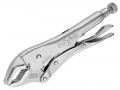 Visegrip Curved Jaw Locking Plier 250mm 10in 10CR £20.49 The Irwin Vise-grip Curved Jaw (cr) Locking Pliers Feature A Unique Self-energising Lower Jaw That Delivers Three Times More Gripping Power Than Traditional Locking Pliers, With Absolutely No Slipping