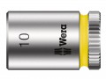 Wera Zyklop 8790 HMA Socket 1/4in Drive x SW 10mm £3.79 Wera Zyklop Hma 1/4in Drive Metric Production Sockets For Hex-head Fasteners Are Suitable For Manual And (non-impact) Machine Applications. Knurling At Lower End To Enable Easy Gripping When Used In M