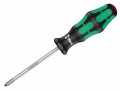 Wera 008705  Kraftform Screwdriver Phillips 0 X 60mm £5.39 Wera Series 350 Phillips Tipped Screwdriver With Chrome Plated And Hardened Steel Blades. The Wera Lasertip Tip Bites Into The Screw Head, Reducing Cam Out (prevents Slipping Out Of The Screw Head) An