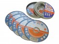 Faithfull Multi-Purpose Cutting Discs 115 x 1.0 x 22.23mm (Pack 10) £6.99 The Faithfull Multi-cut Cutting Discs Will Cut A Wide Range Of Materials Used In The Construction And Fabrication Industries. At Only 1mm Thick They Are Able To Provide A Fast Cutting Action With Less