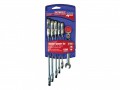 Faithfull Ratchet Combination Spanner Set, 6 Piece £24.99 The Faithfull Ratchet Combination Spanner Set Contains A Selection Of Chrome Vanadium Spanners With Flexible Ratchet Heads, Which Can Turn Through 180°. Allowing Them To Be Used In More Awkward To