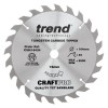 Trend CSB/18424 Craft Saw Blade 184mm X 24t X 16mm £19.47 Trend Csb/18424 Craft Saw Blade 184mm X 24t X 16mm

A Range Of Tungsten Carbide Tipped Circular Sawblades Designed For A Professional Finish In Soft Wood, Hard Wood, Exotic Rip, Plasterboard, Stone 