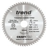 Trend CSB/19060TC Craft 190mm X 60t X 30mm X 1.55 DCS £21.19 Thin Kerf Sawblades For Cordless Saws.
Sawblades Designed For A Professional Finish In Soft Wood, Hard Wood, Plasterboard, Stone Fibre Board, Particle Board, Veneer, Plywood, Mdf And Hardboard.
Reamed