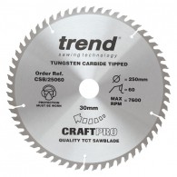 Medium & Fine Finish Saw Blades