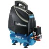 DRAPER 6L 1.1kW Oil-Free Air Compressor £179.95 Features: Power And Portability, Motor Emits No Fumes, Can Be Transported On Its Side, Longer Maintenance Free Life, Pressure Switch, Pressure Regulator And Pressure Gauge, Quick Euro Coupling Outlett