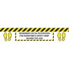 Draper Floor Distance Marker £10.99 Floor Distance Marker Ideal For Encouraging People To Social Distance For Example, Before The Front Of The Queue Line. Manufactured From Durable Vinyl With Textured Non-slip Laminate. Self-adhesive Fo