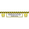Draper Floor Distance Marker £10.99 Floor Distance Marker Ideal For Encouraging People To Social Distance For Example, Before The Front Of The Queue Line. Manufactured From Durable Vinyl With Textured Non-slip Laminate. Self-adhesive Fo