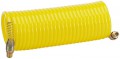 Draper 1/4\" BSP X 7.6m Nylon Recoil Air Hose £13.99 Diy Recoil Type Air Hose Which Allows Good Access To Working Areas. Supplied With Spring Protection Guards And Male Brass End Fittings, One 360° Swivel The Other Fixed. Display Packed.