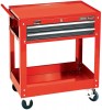 Draper Expert 2 Level Tool Trolley With Two Drawers £149.95 Expert Quality, Mobile Workshop Trolley With Two Full Width Lockable Drawers On Ball Bearing Runners.for Smooth Operation. Manufactured From Heavy Duty Steel With A Powder Coated Protective Finish. Fi
