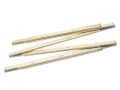 Fisco SR2ME Surveyors Rod 2m/78in £39.99 Fisco sr2me Surveyors Rod 2m/78in
A Professional Six-fold Wooden Rule Ideal For Measuring In Restricted Access Areas Or When Working Single Handed.
The Surveyors Rod Remains Rigid Whe