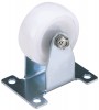 DRAPER 100mm Dia. Fixed Plate Fixing Nylon Wheel - S.W.L. 125Kg was £5.68 £3.99 Fixed Plate Fixing. Quiet Running, Will Not Damage Floors And Have Good Load Carrying Capacity.