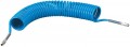 Draper 11.5m X 3/8\" BSP Heavy Duty Nylon Recoil Air Hose £34.99 Recoil Type Air Hose Which Allows Good Access To Working Areas. For The Workshop And Industrial User. Supplied With Spring Protection Guards And 360° Swivel End Male Fittings. Maximum Working Pre