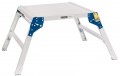 DRAPER 2 Step Aluminium Working Platform £99.99 2 Step Aluminium Working Platform, With A Riveted Aluminium Construction. Securely Attached To A Hinged And Sprung Locking Clip, Enabling Easy Storage And Transportation. Shrink Wrapped With Display C