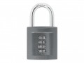 ABUS Mechanical 158/50 50mm Combination Padlock (4-Digit) Die-Cast Body Carded £32.99 The Abus 158 Series Combination Padlock With A Solid Die-cast Zinc Body And A Hardened Steel Shackle. 3-digit (40mm), 4-digit (50mm), Or 5-digit (65mm) Resettable Combination Where You Can Set Your Ow