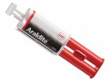 Araldite Rapid Syringe 24ml £6.19 The Araldite Rapid 24ml Syringe Is A Strong, Long-lasting Solvent-free Adhesive Which Gives Both Prompt Positioning Of Parts, Up To 4 Minutes, With Permanent Full Bond Strength In 3 Hours. It Is Water