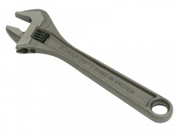 Bahco 8072 Black Adjustable Wrench 10in 