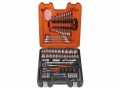 Bahco S106 Socket & Spanner Set 106 Piece 1/4 & 1/2in Drive £149.99 The Bahco 1/4in And 1/2in Drive 106 Piece Metric/af Socket And Spanner Set Supplied In An Impact And Oil Resistant Case. Contents:

12 X 1/4in Hex Sockets: 4, 4.5, 5, 5.5, 6, 7, 8, 9, 10, 11, 12 &am