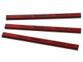B/EDGE 34330 MED. 218 CARD 12 PENCILS RED £11.99 Blackedge Carpenters Pencils Of Oblong Section Which Can Be Sharpened To A Chisel Shaped Edge. This Eliminates The Tendency Of A Pointed Pencil To Follow The Grain. Available In Three Grades - Green