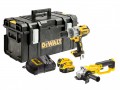 DEWALT DCK278P2 XR Twin Pack 18V DCD996 Brushless Combi Hammer & DCG412N Angle Grinder 2 x 5.0Ah Li-Ion £454.95 The Dewalt Dck278p2 Xr Twin Pack, Contains The Following:

1 X 18 Volt Dcd996 Xr Brushless Combi Drill With A Tough 3 Speed All Metal Transmission For Increased Run Time And A Longer Tool Life. Elec