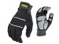 DeWALT Performance Gloves - Large £12.89 The Dewalt Dpg215l Eu Performance Gloves Have A Double Palm Overlay And Extended Custom Wrist Closure For Increased Comfort.  Other Features Include Neoprene Knuckles And A Terry Cloth Insert On The B