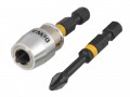 DEWALT Impact Torsion 2 x PH2 50mm and Magnetic Screwlock Sleeve £7.69 The Dewalt Impact Torsion 2 X Ph2 50mm And Magnetic Screwlock Sleeve Set.

The Impact Bits Have A 15° Torsion Zone That Allows The Screw Driver Bit To Flex Rather Than Breaking And The Full Fit 