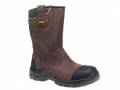 DEWALT Millington S3 Waterproof Rigger Boots £71.99 The Dewalt Millington Rigger Boots Are Completely Non-metallic. They Have A Waterproof, Breathable Inner Lining That Helps To Eliminate Water Ingress. A Composite Toecap And Midsole Provide Increased 