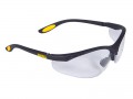 DeWALT Reinforcer Safety Glasses - Clear £11.49 The Dewalt Reinforcer™ Safety Glasses Feature Toughcoat™ Hard-coated Lenses For Tough Protection Against Scratches. The Distortion-free Lenses Reduce Eye Fatigue And Are Made From Polycarb